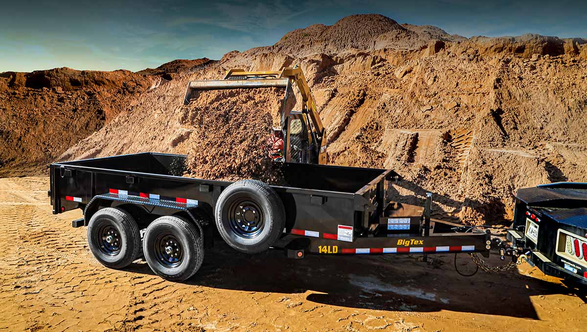 Big Tex 14LD, Dump, 83″ x 14′, 14K image 4