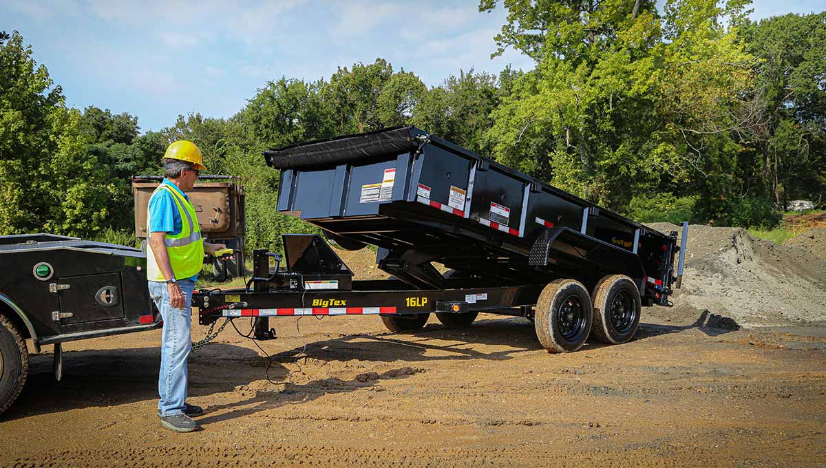 Big Tex 16LP, Dump, 83″ x 16′, 17.5K image 1