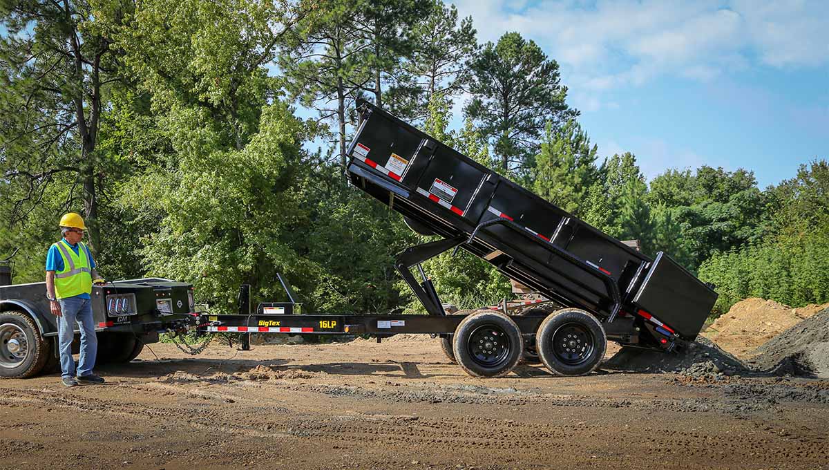 Big Tex 16LP, Dump, 83″ x 16′, 17.5K image 3