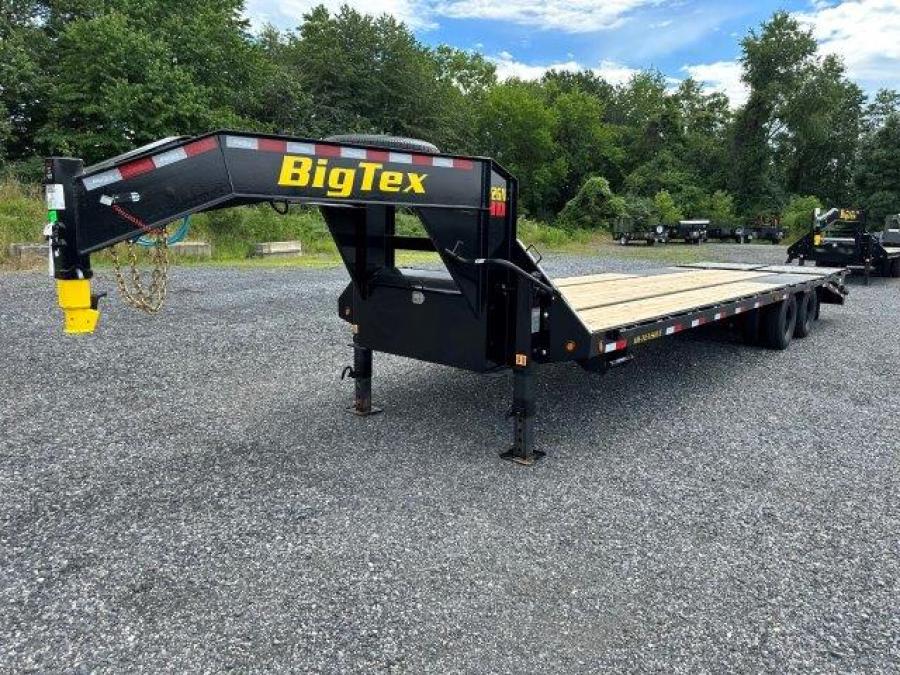 Big Tex 22GN, Gooseneck, 102″ x 33′, 23.9K, Dovetail, Mega Ramps image 0