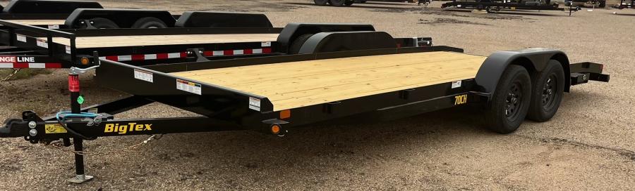 Big Tex 70CH, Car Hauler, 83″ x 18′, 7K, Dovetail image 0