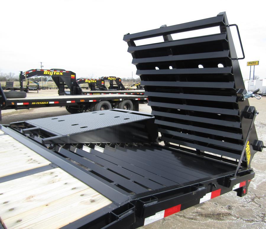 Big Tex 16GN, Gooseneck, 102″ x 40′, 17.5K, Dovetail, Mega Ramps image 2