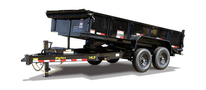 Big Tex 14LP Heavy Duty Low Profile Dump Trailer